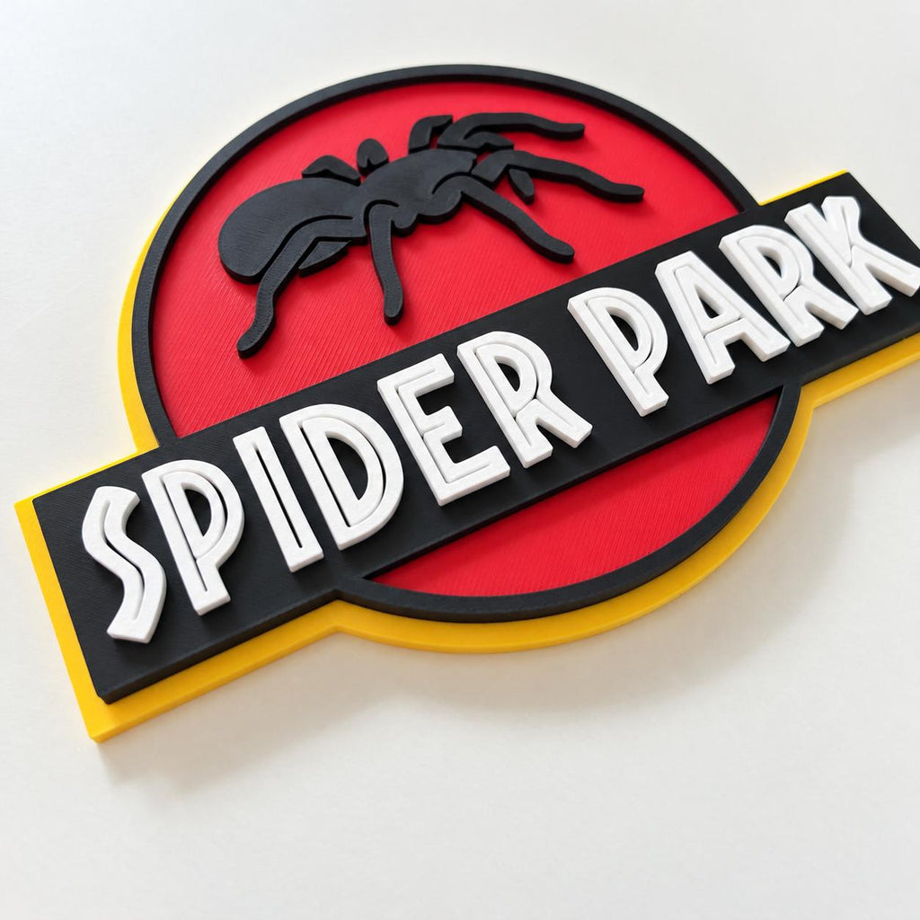 Pet Enclosure Sign - Spider Tortoise Snake Park Vivarium Tank Decoration Plaque