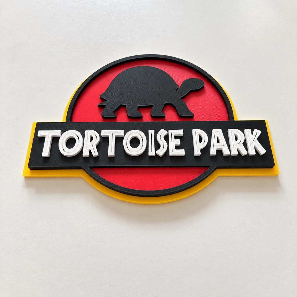Pet Enclosure Sign - Spider Tortoise Snake Park Vivarium Tank Decoration Plaque