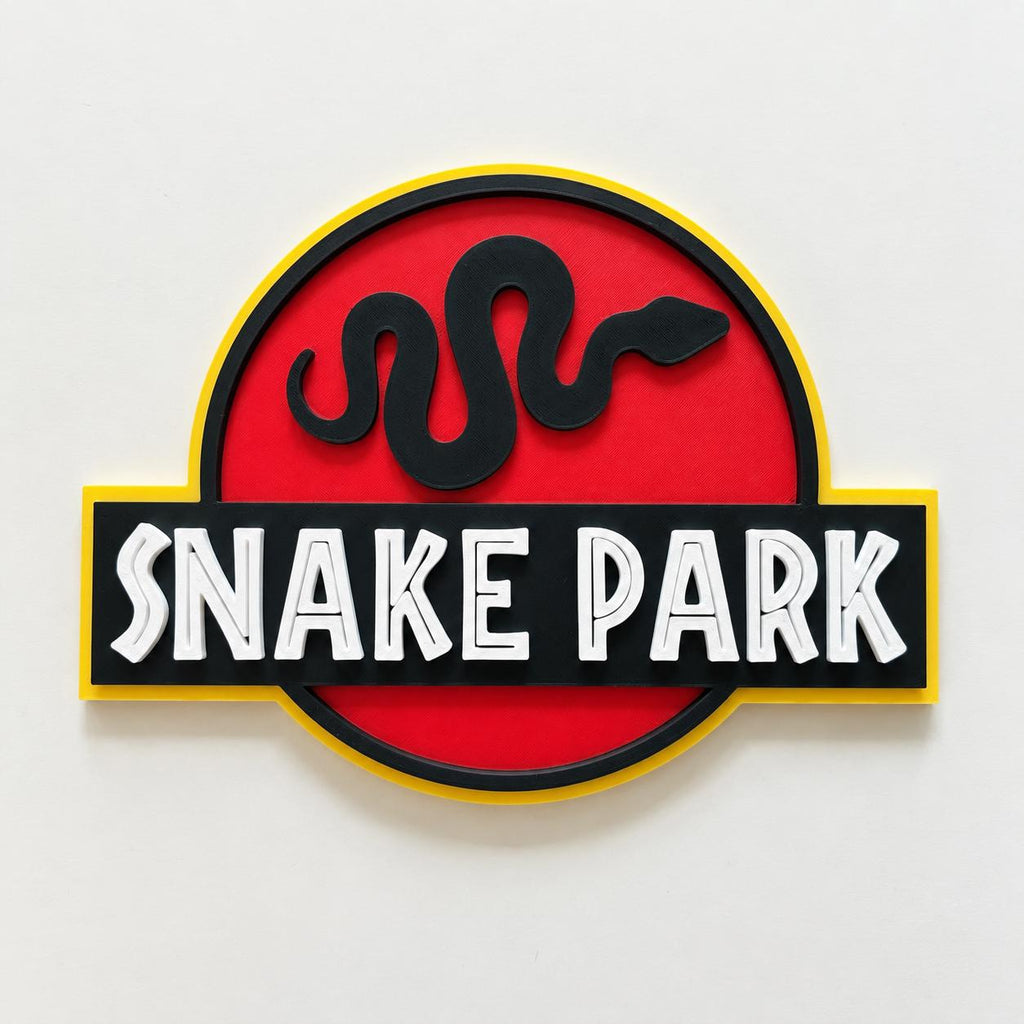 Pet Enclosure Sign - Spider Tortoise Snake Park Vivarium Tank Decoration Plaque