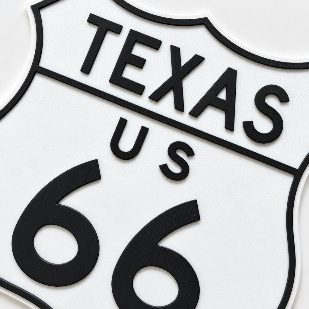 Personalised Route 66 Sign – Kids Name Bedroom Door Road Cars Wall Decoration