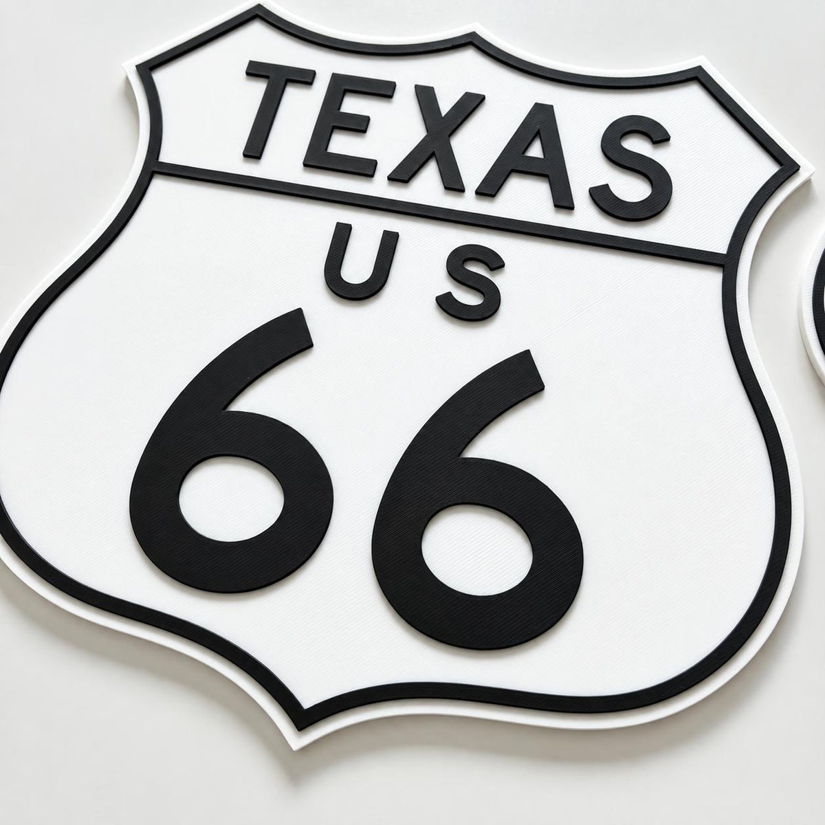 Personalised Route 66 Sign – Kids Name Bedroom Door Road Cars Wall Decoration