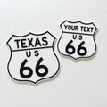Personalised Route 66 Sign – Kids Name Bedroom Door Road Cars Wall Decoration