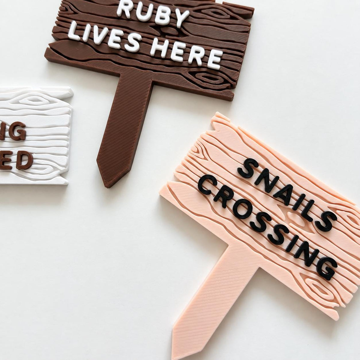 Personalised Pet Tank Name Sign Aquarium Vivarium Decoration Plaque Reptile Fish