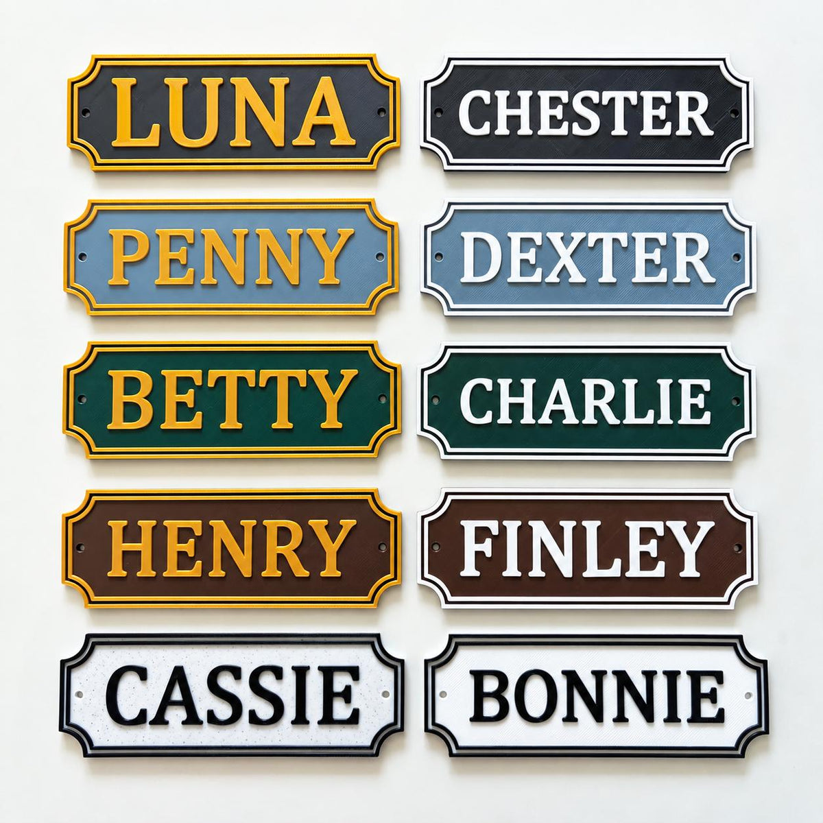 Personalised Stable Door Horse Name Sign – Paddock Trailer Stall Yard Barn Plate