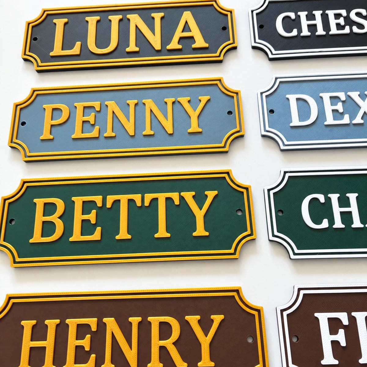 Personalised Stable Door Horse Name Sign – Paddock Trailer Stall Yard Barn Plate