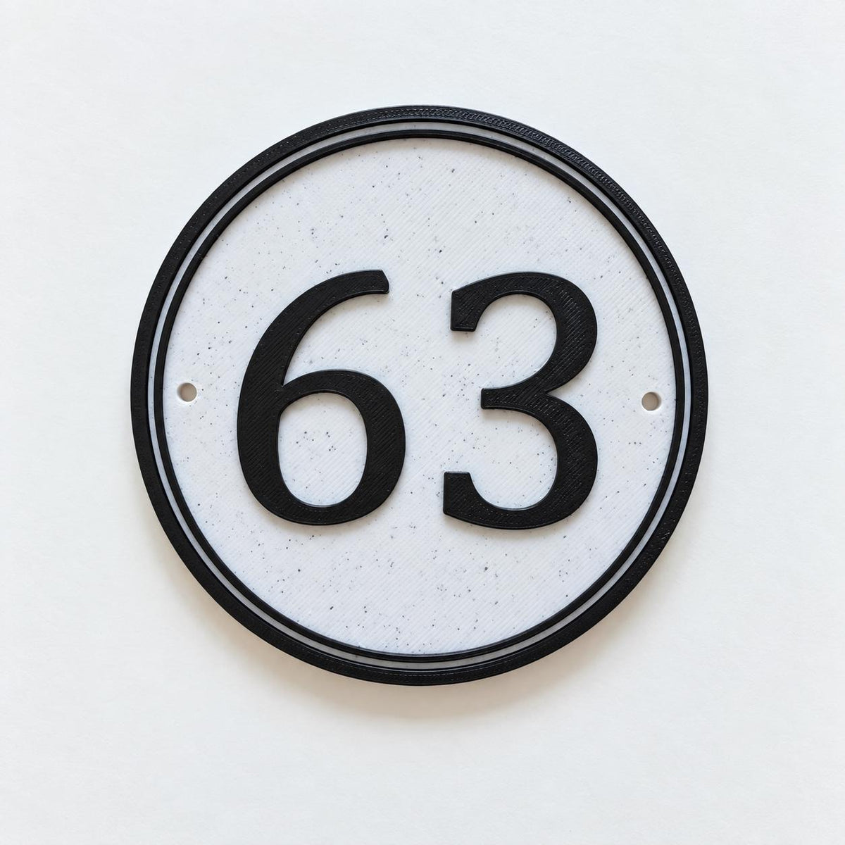 Personalised House Number Sign – Custom Home Front Door Gate Plate Plaque