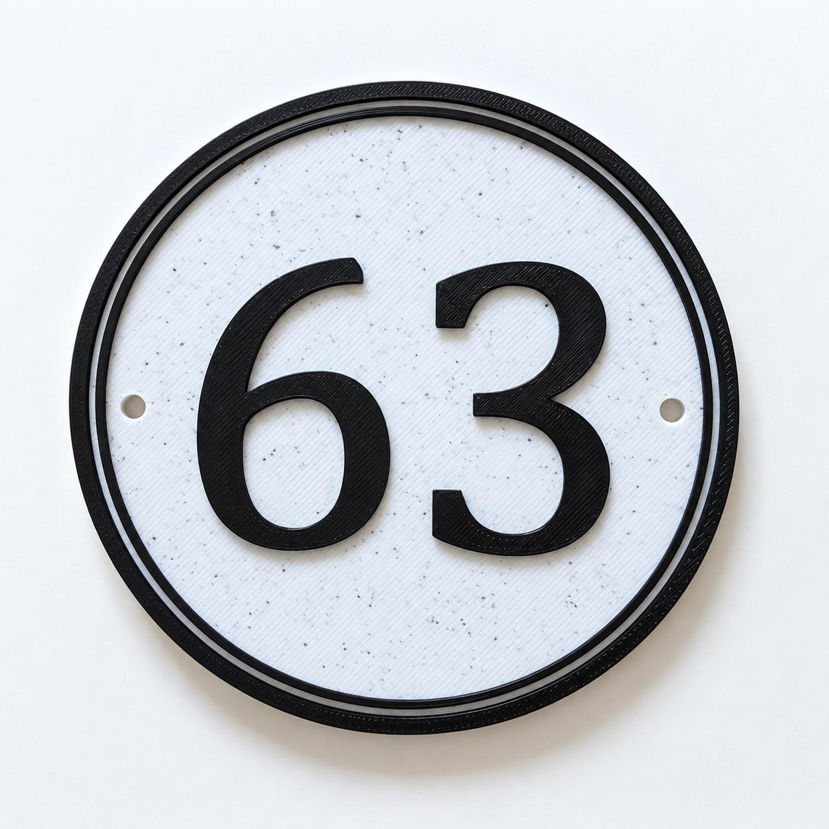 Personalised House Number Sign – Custom Home Front Door Gate Plate Plaque