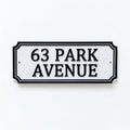 Personalised House Name Sign – Custom Home Front Door Number Gate Plate Plaque