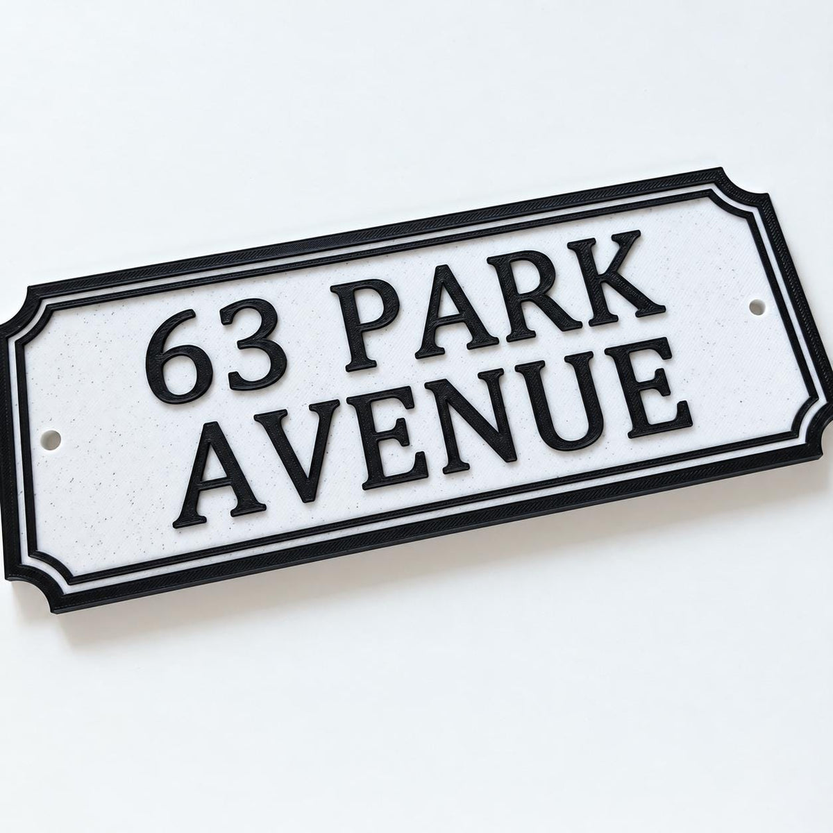 Personalised House Name Sign – Custom Home Front Door Number Gate Plate Plaque