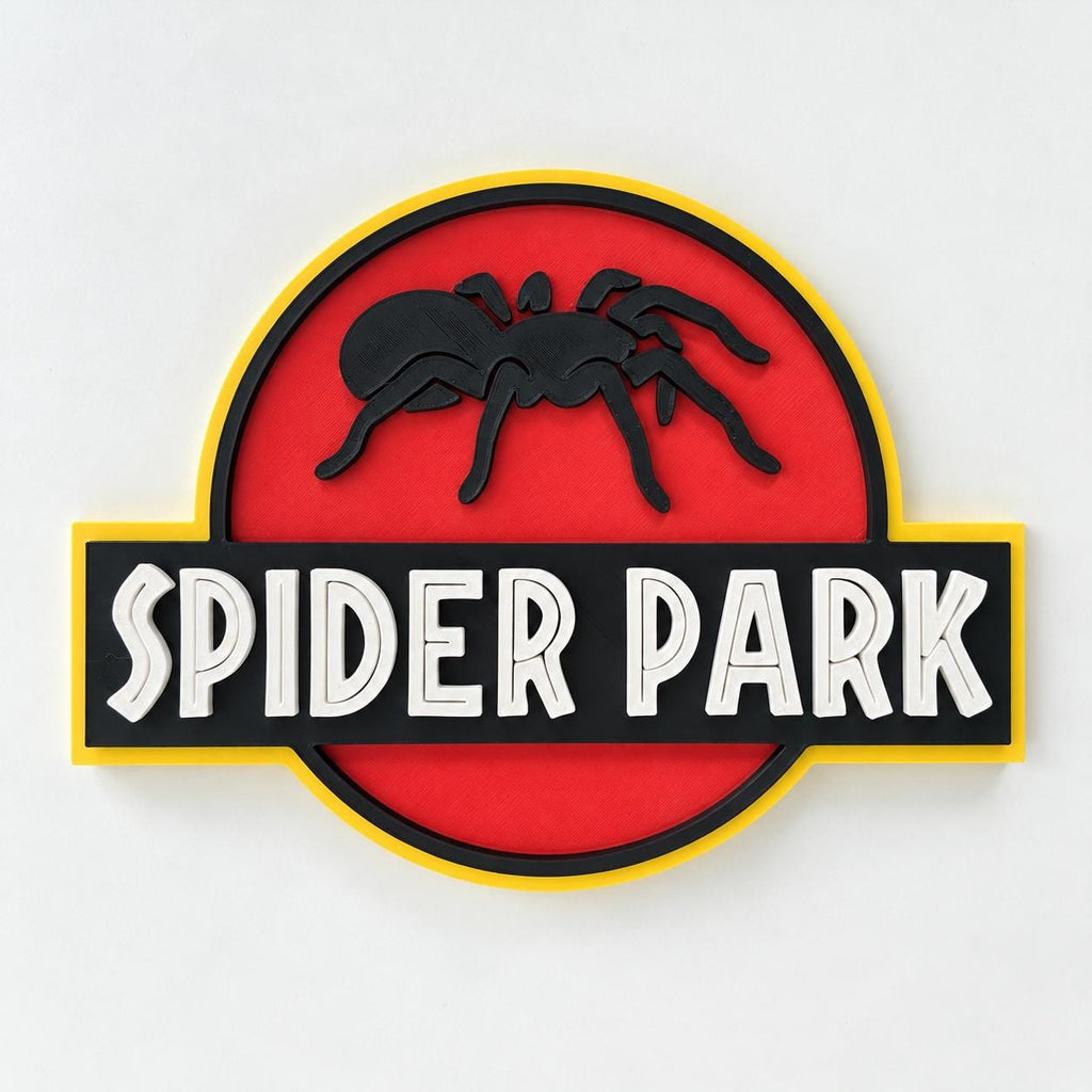 Pet Enclosure Sign - Spider Tortoise Snake Park Vivarium Tank Decoration Plaque