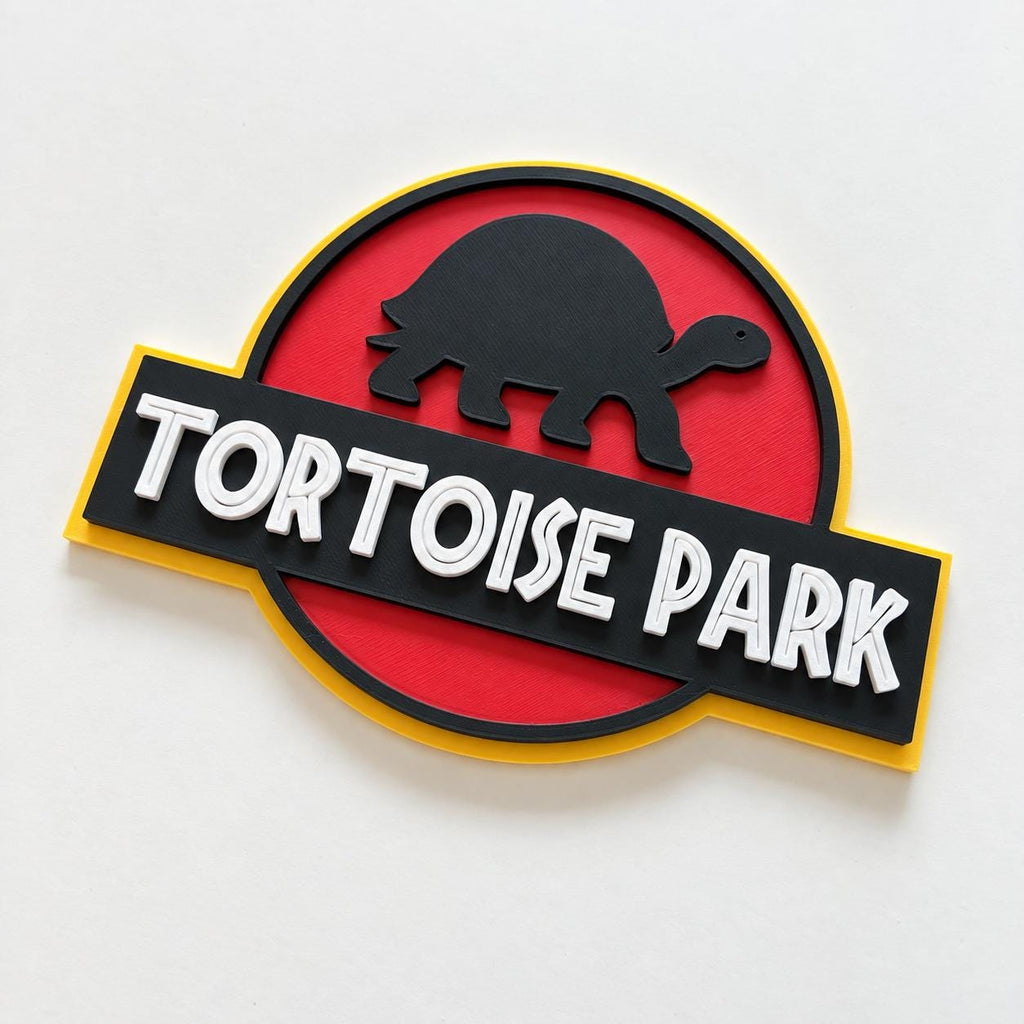 Pet Enclosure Sign - Spider Tortoise Snake Park Vivarium Tank Decoration Plaque