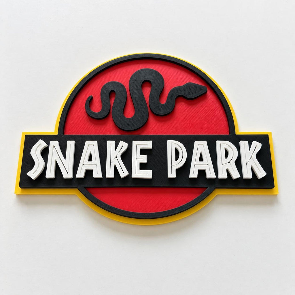 Pet Enclosure Sign - Spider Tortoise Snake Park Vivarium Tank Decoration Plaque