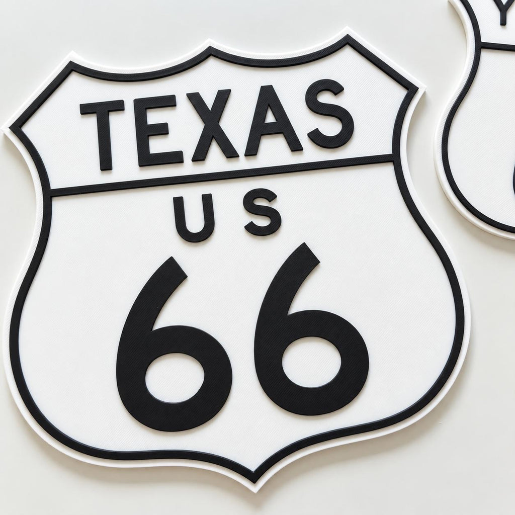 Personalised Route 66 Sign – Kids Name Bedroom Door Road Cars Wall Decoration