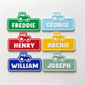 Personalised Name Door Sign - Custom Kids Boys Tractor Bedroom Decoration Plate