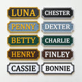 Personalised Stable Door Horse Name Sign – Paddock Trailer Stall Yard Barn Plate