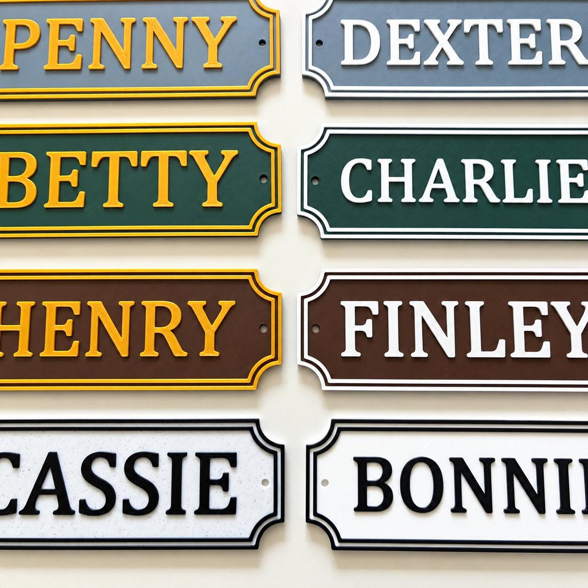 Personalised Stable Door Horse Name Sign – Paddock Trailer Stall Yard Barn Plate