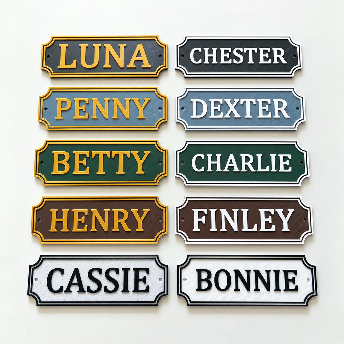 Personalised Stable Door Horse Name Sign – Paddock Trailer Stall Yard Barn Plate
