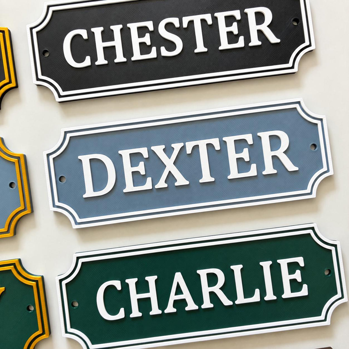Personalised Stable Door Horse Name Sign – Paddock Trailer Stall Yard Barn Plate