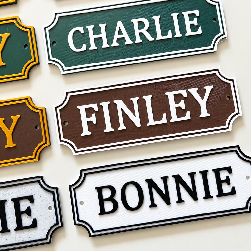 Personalised Stable Door Horse Name Sign – Paddock Trailer Stall Yard Barn Plate