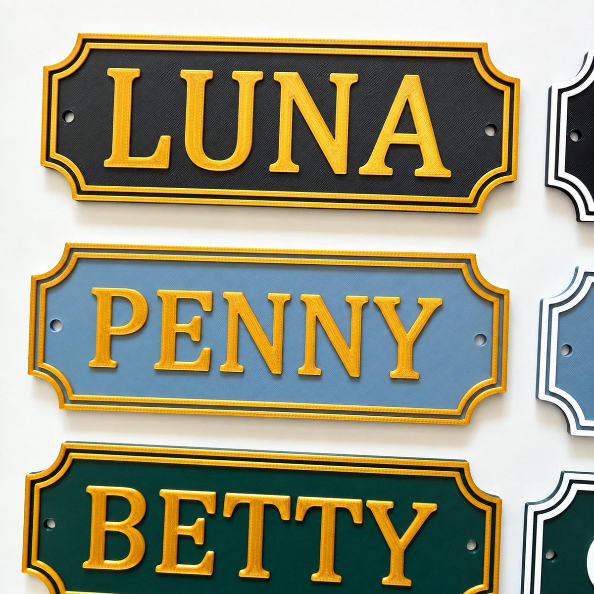 Personalised Stable Door Horse Name Sign – Paddock Trailer Stall Yard Barn Plate