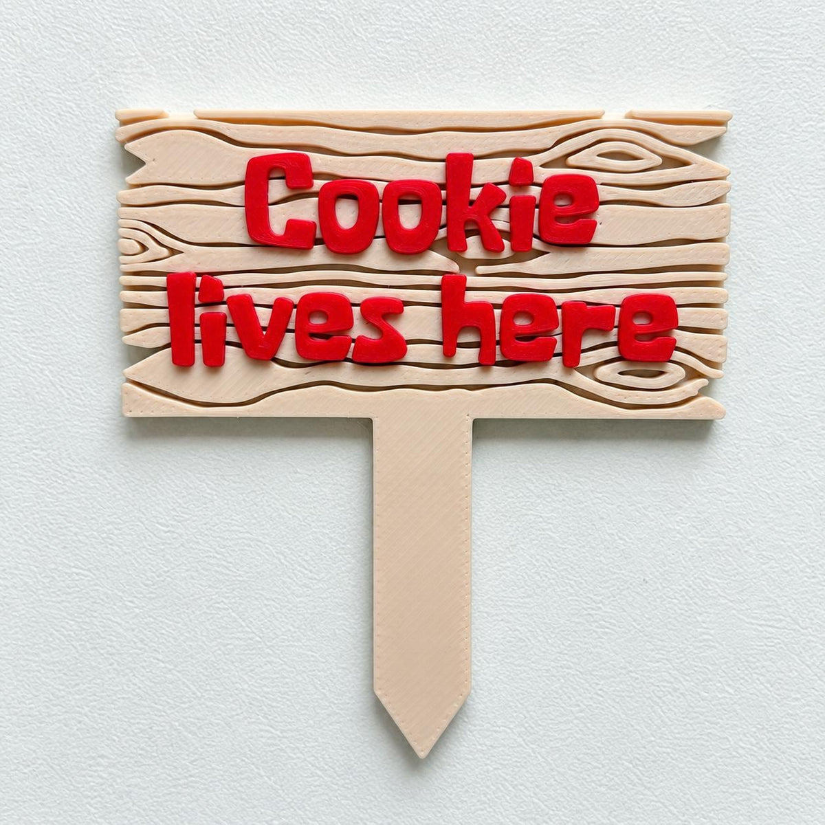 Personalised Pet Tank Name Sign Aquarium Vivarium Decoration Plaque Reptile Fish
