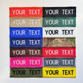 Personalised Embroidered Patches Sew/Iron/VELCRO® Custom Text Molle Morale Badges