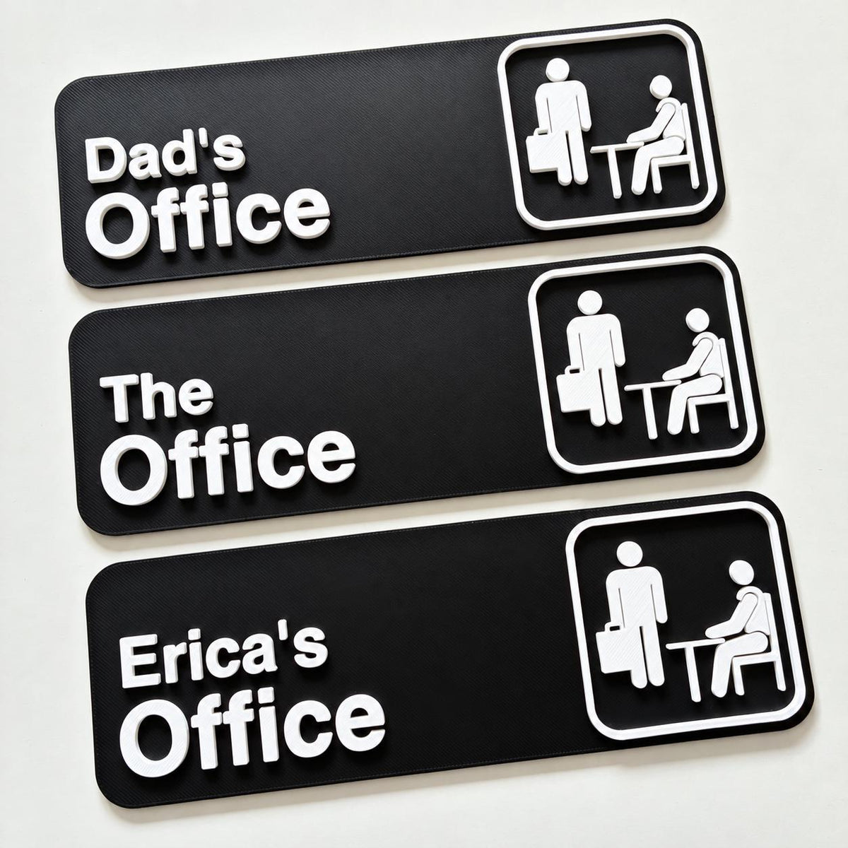 The Office Sign – Home Office Work Room Door Wall House Decoration Decor Gift