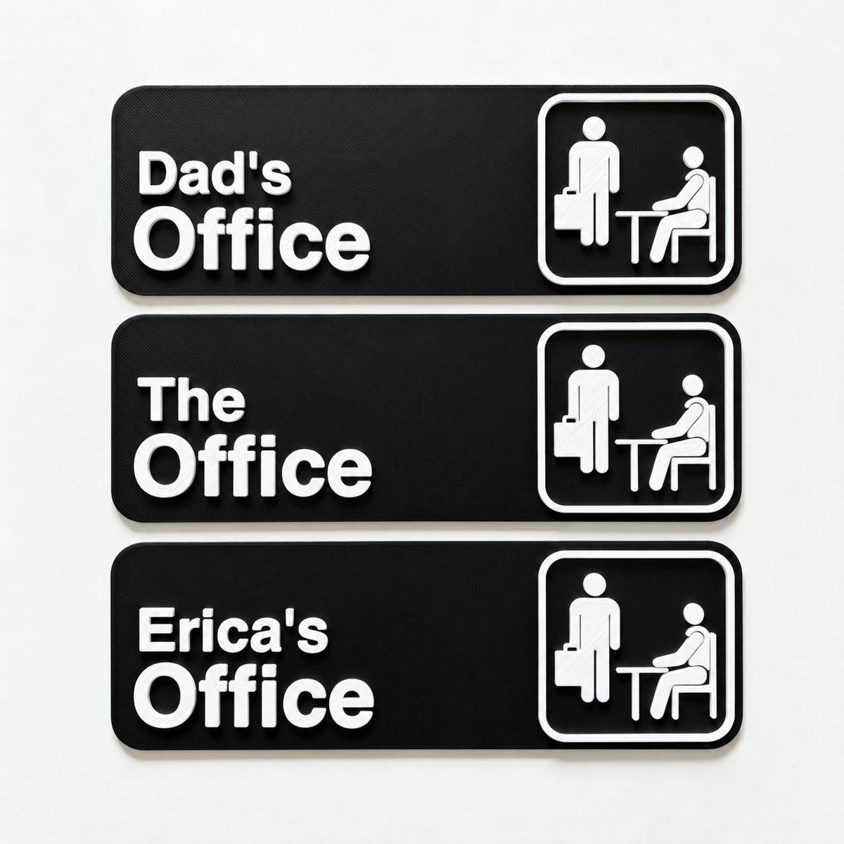 The Office Sign – Home Office Work Room Door Wall House Decoration Decor Gift