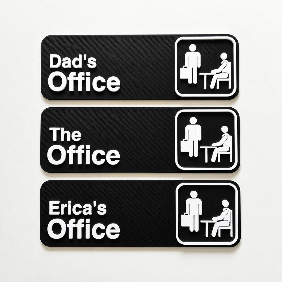 The Office Sign – Home Office Work Room Door Wall House Decoration Decor Gift