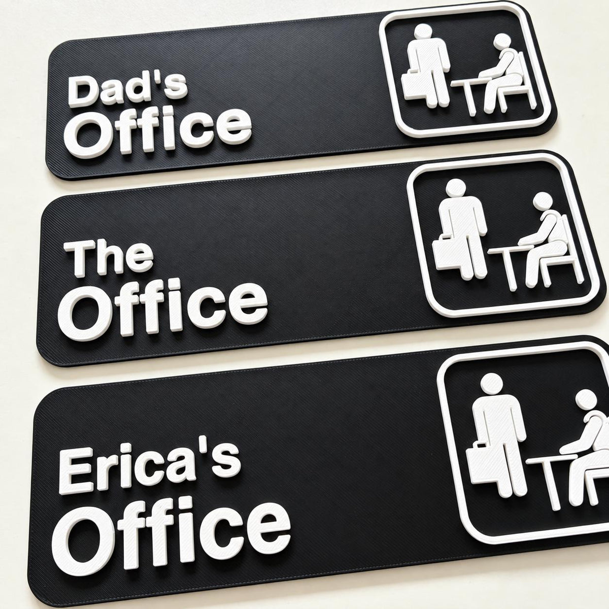 The Office Sign – Home Office Work Room Door Wall House Decoration Decor Gift