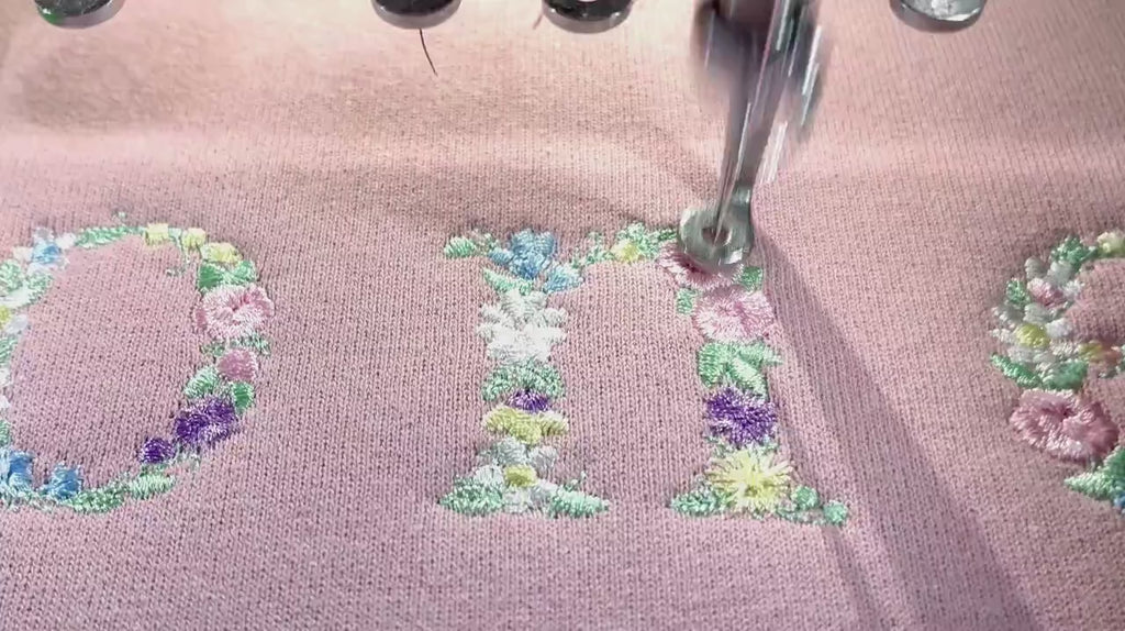 Embroidered Girls Personalised Name Is One Floral Organic Cotton Dungarees Baby & Toddler Pink 1st Birthday Party Outfit Gift